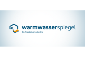 Warmwasserspiegel: Webbanner (Vorschauansicht)